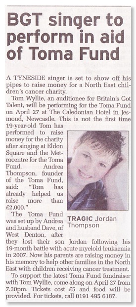 Evening Chronicle 19th April 2012
